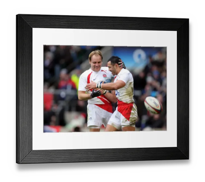 Framed Print : Andy Goode & Riki Flutey Framed Print : Andy Goode & Riki Flutey