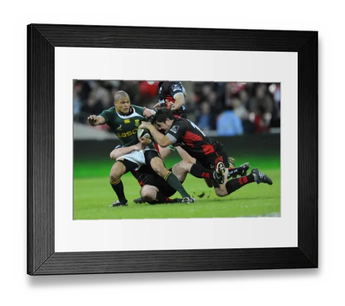 Framed Print : Juan De Jongh & Brad Barritt