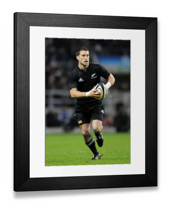 Framed Print : Cory Jane New Zealand Rugby Union Barbarians V New Zealand Twickenham
