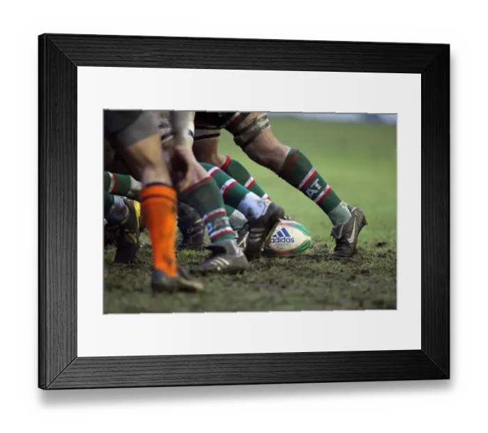 Framed Print : Heineken Cup Rugby Ball