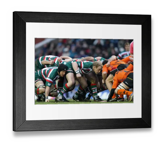 Framed Print : Dan Cole In The Scrum Framed Print : Dan Cole In The Scrum