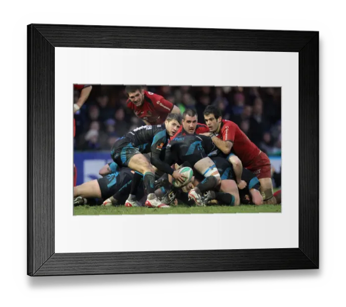 Framed Print : Richard Wigglesworth Looks For Support