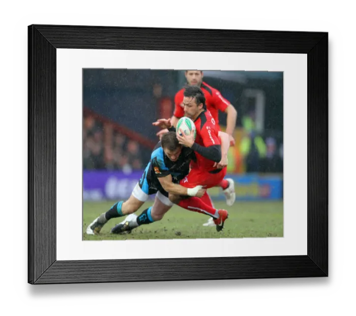 Framed Print : Mark Cueto & Vincent Clerc Framed Print : Mark Cueto & Vincent Clerc