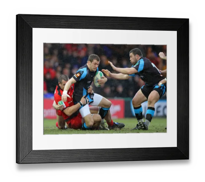 Framed Print : Mark Cueto & Yoann Maestri