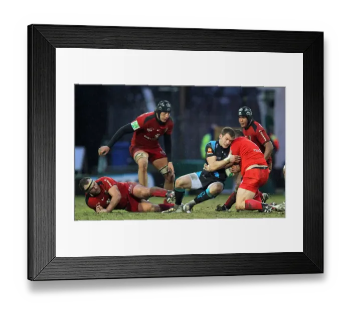 Framed Print : Mark Cueto & Dan Human Framed Print : Mark Cueto & Dan Human