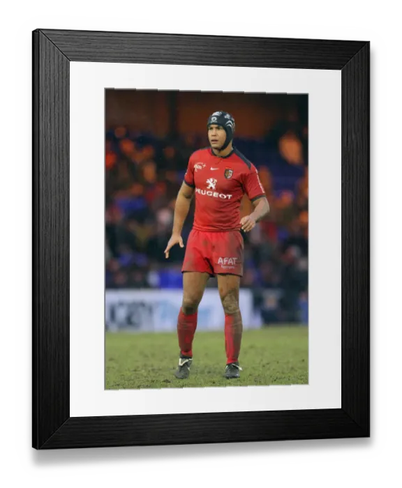Framed Print : Thierry Dusautoir Framed Print : Thierry Dusautoir