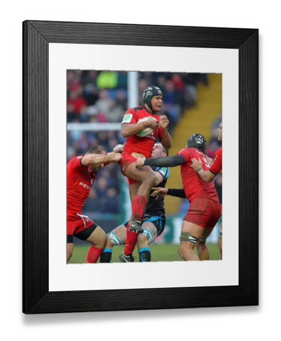 Framed Print : Thierry Dusautoir Framed Print : Thierry Dusautoir