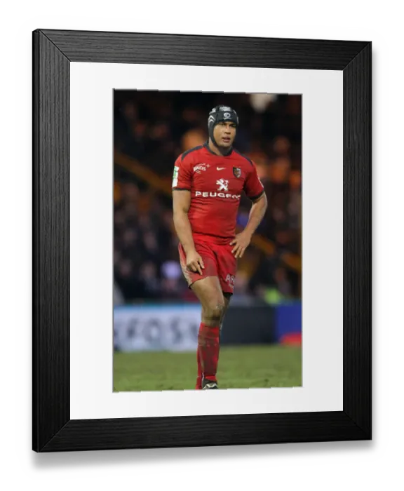 Framed Print : Thierry Dusautoir