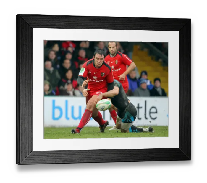 Framed Print : Louis Picamoles & Mark Cueto Framed Print : Louis Picamoles & Mark Cueto
