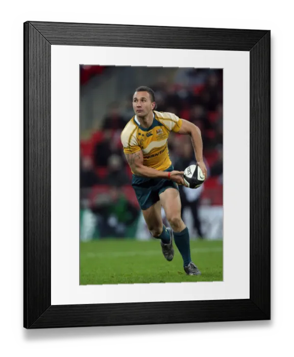Framed Print : Quade Cooper Framed Print : Quade Cooper