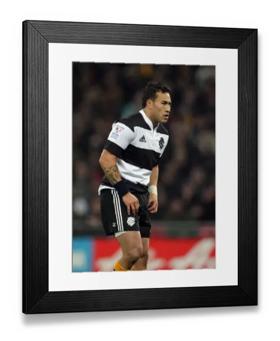Framed Print : Rico Gear Barbarians and New Zealand Rugby Union Barbarians V Australia Wembley Stadium Framed Print : Rico Gear Barbarians and New Zealand Rugby Union Barbarians V Australia Wembley Stadium