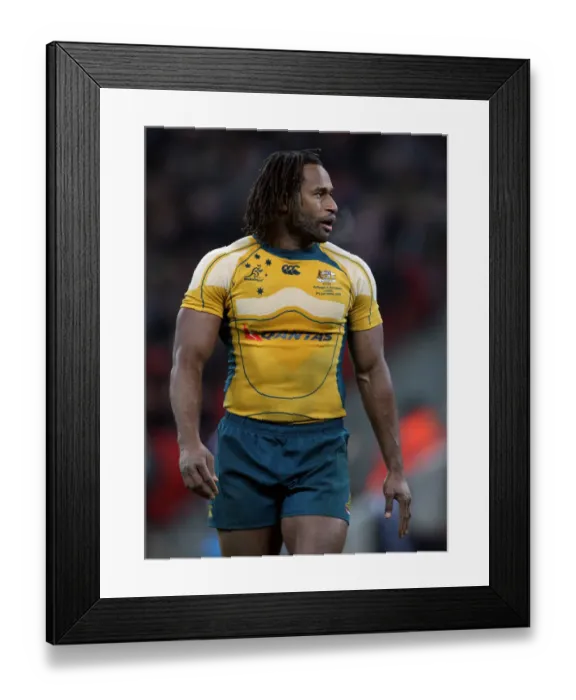 Framed Print : Lote Tuqiri Framed Print : Lote Tuqiri