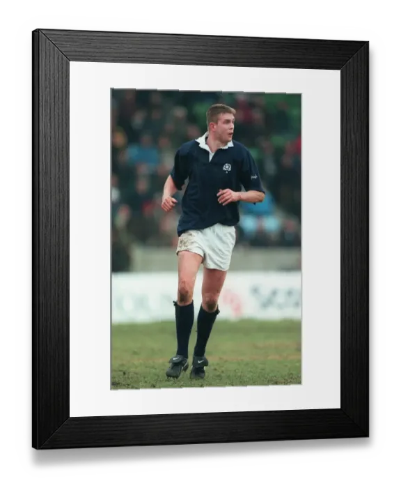 Framed Print : Carl Hogg Scotland A and Melrose Rugby Union 03 February 1997 Date: 03 February 1997 Framed Print : Carl Hogg Scotland A and Melrose Rugby Union 03 February 1997 Date: 03 February 1997