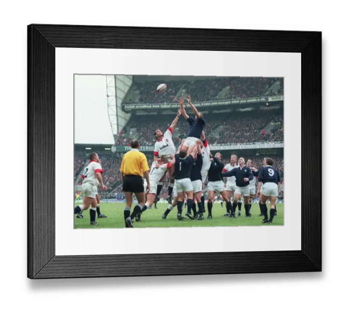 Framed Print : Martin Johnson & Doddy Weir Framed Print : Martin Johnson & Doddy Weir