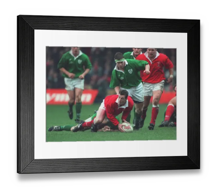 Framed Print : Robert Howley In Action Framed Print : Robert Howley In Action
