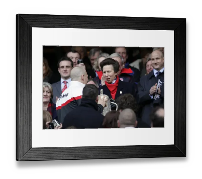 Framed Print : Princess Anne & Mike Tindall Framed Print : Princess Anne & Mike Tindall