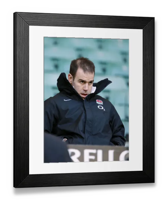 Framed Print : Charlie Hodgson Left Out Of The Match Framed Print : Charlie Hodgson Left Out Of The Match