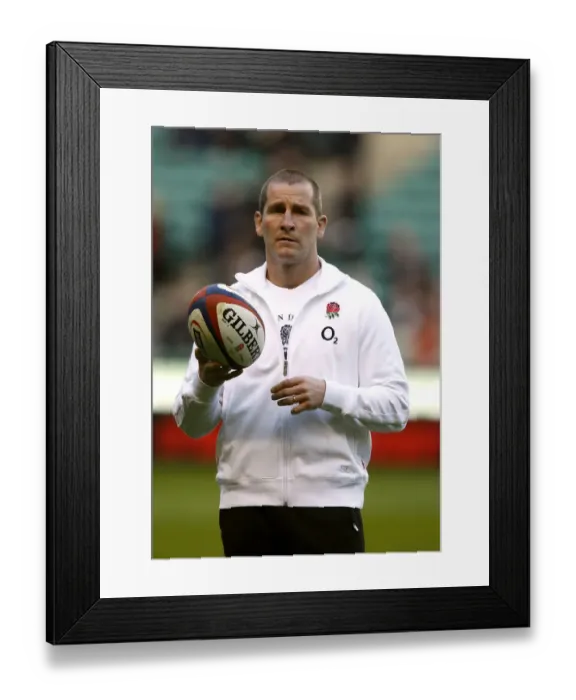 Framed Print : Stuart Lancaster, Head Coach Framed Print : Stuart Lancaster, Head Coach