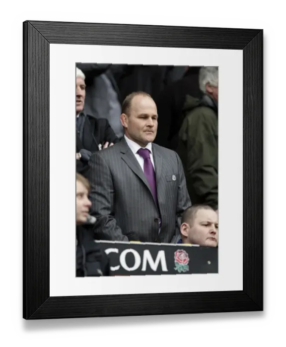 Framed Print : Andy Robinson Obe