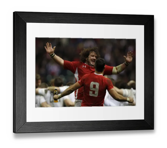 Framed Print : Adam Jones & Mike Phillips Celebrate Victory Framed Print : Adam Jones & Mike Phillips Celebrate Victory