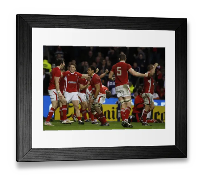 Framed Print : Cuthbert, Williams & Toby Faletau Celebrate Framed Print : Cuthbert, Williams & Toby Faletau Celebrate