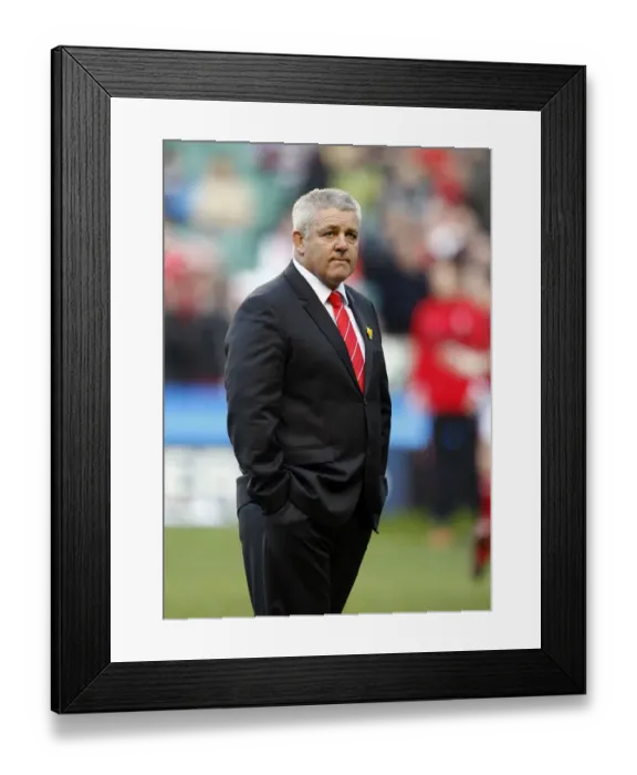 Framed Print : Warren Gatland Framed Print : Warren Gatland