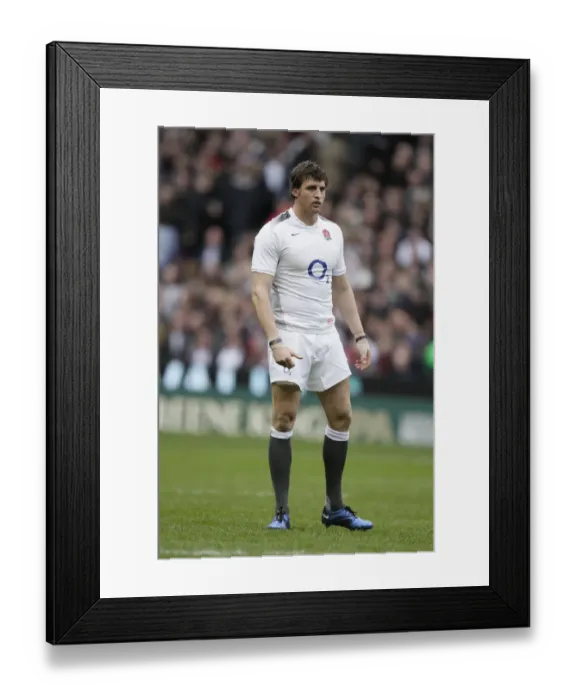 Framed Print : Tom Wood England and Northampton Saints England V Scotland Rugby UnionSix Framed Print : Tom Wood England and Northampton Saints England V Scotland Rugby UnionSix