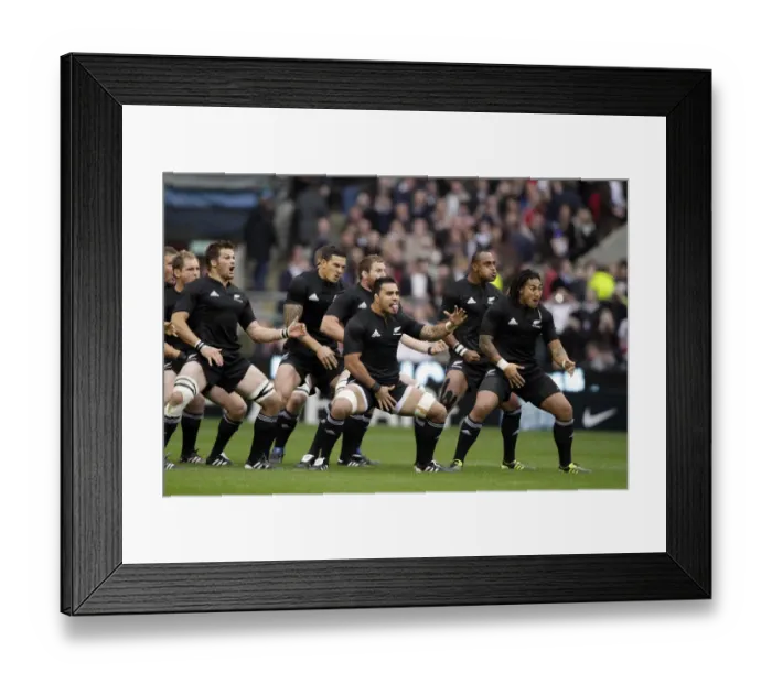 Framed Print : Kiwis Perform The Haka Framed Print : Kiwis Perform The Haka