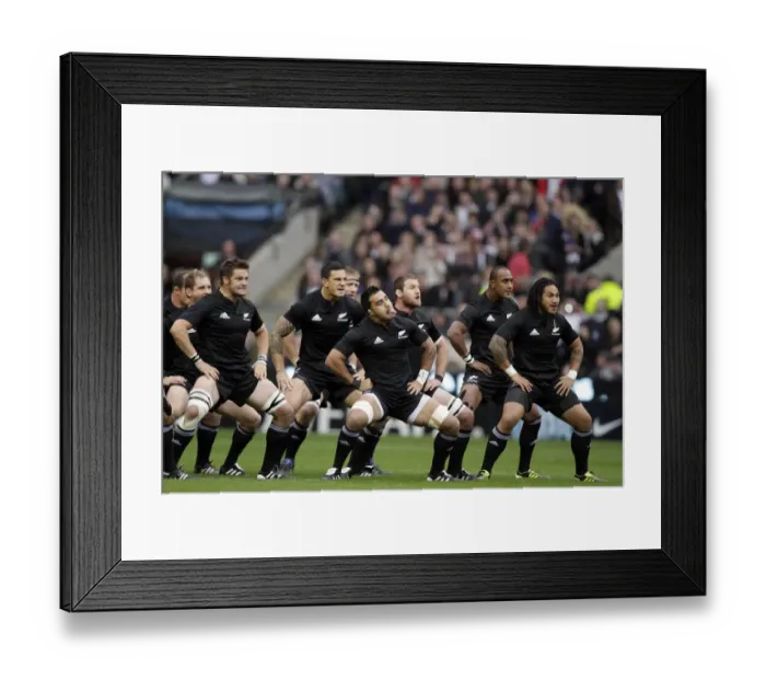 Framed Print : The Haka England V New Zealand Rugby Union England V New Zealand Rugby Framed Print : The Haka England V New Zealand Rugby Union England V New Zealand Rugby