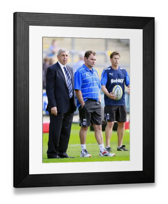 Framed Print : Sir Ian Mcgeechan & Steve Meehan Framed Print : Sir Ian Mcgeechan & Steve Meehan