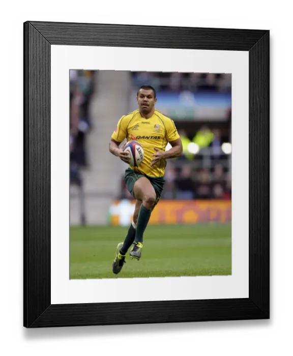 Framed Print : Kurtley Beale Framed Print : Kurtley Beale