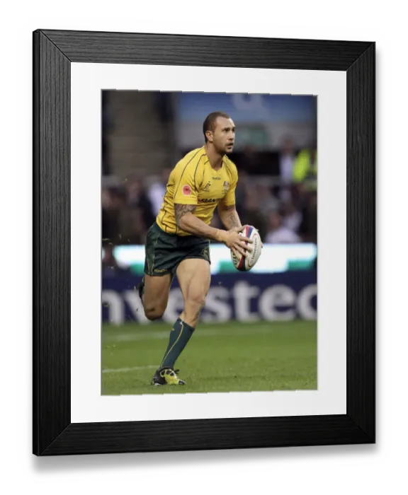 Framed Print : Quade Cooper Framed Print : Quade Cooper