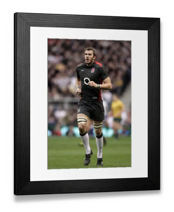 Framed Print : Tom Croft England and Leicester Tigers Rugby Union England V Australia
