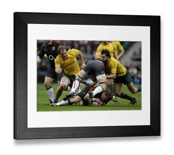 Framed Print : Mark Cueto & Tom Croft Framed Print : Mark Cueto & Tom Croft