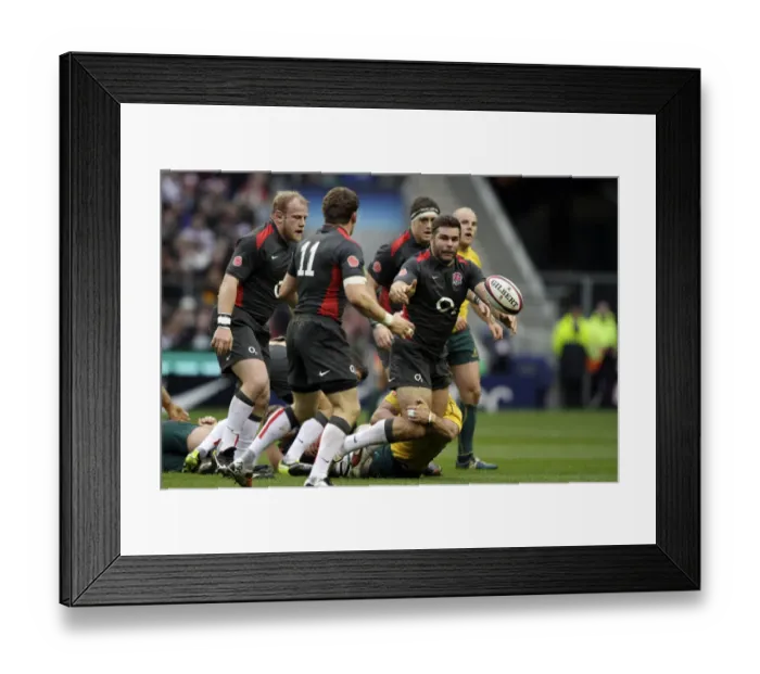 Framed Print : Nick Easter & Mark Cueto Framed Print : Nick Easter & Mark Cueto