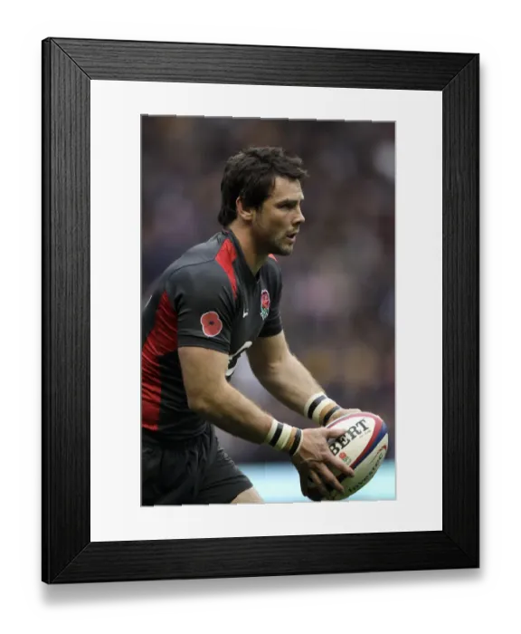 Framed Print : Ben Foden England and Northampton Saints Rugby Union England V Australia Framed Print : Ben Foden England and Northampton Saints Rugby Union England V Australia