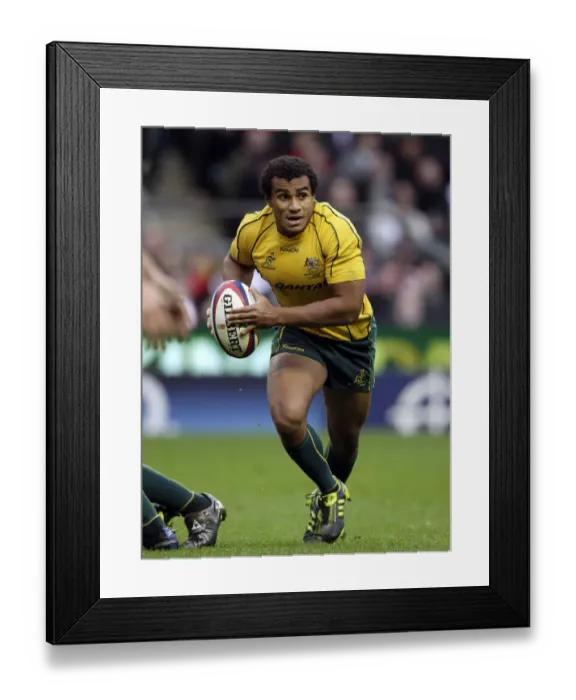 Framed Print : Will Genia Framed Print : Will Genia