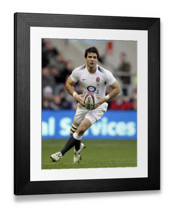 Framed Print : Ben Foden England and Northampton Saints Rugby Union England V South Africa Framed Print : Ben Foden England and Northampton Saints Rugby Union England V South Africa