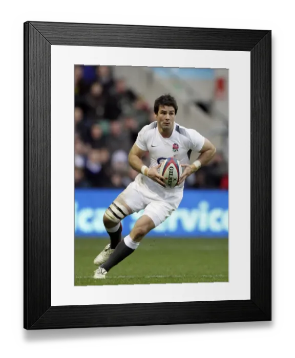 Framed Print : Ben Foden England and Northampton Saints Rugby Union England V South Africa Framed Print : Ben Foden England and Northampton Saints Rugby Union England V South Africa