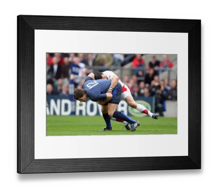 Framed Print : Yannick Jauzion & Riki Flutey Framed Print : Yannick Jauzion & Riki Flutey