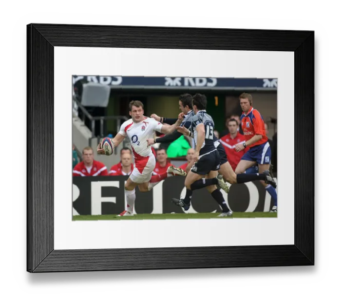 Framed Print : Mark Cueto, Max & Thom Evans Framed Print : Mark Cueto, Max & Thom Evans