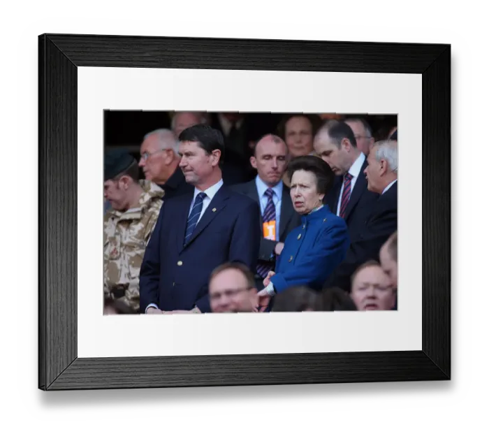 Framed Print : Princess Anne & Major Tim Lawrence Framed Print : Princess Anne & Major Tim Lawrence