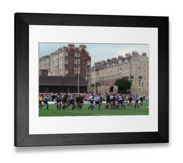 Framed Print : Rugby At Recreation Ground Framed Print : Rugby At Recreation Ground