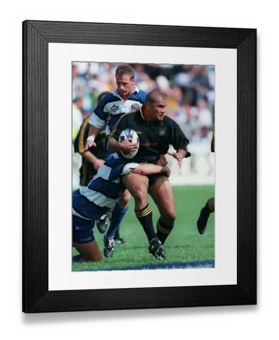 Framed Print : Tuigamala & Ricky Pellow Framed Print : Tuigamala & Ricky Pellow