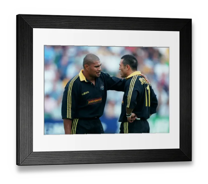 Framed Print : Tuigamala & Tony Underwood Framed Print : Tuigamala & Tony Underwood