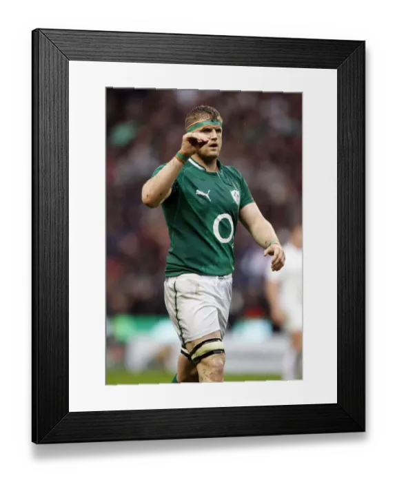Framed Print : Jamie Heaslip Framed Print : Jamie Heaslip