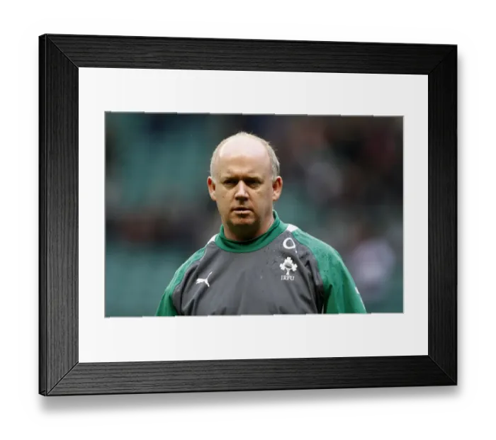 Framed Print : Declan Kidney Framed Print : Declan Kidney