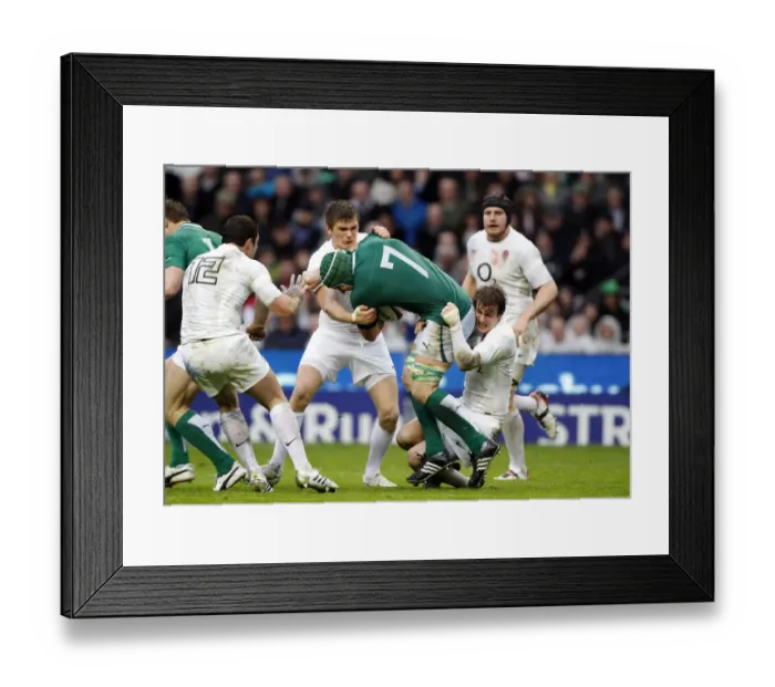 Framed Print : Sean O Brien, Lee Dickson & Owen Farrell Framed Print : Sean O Brien, Lee Dickson & Owen Farrell