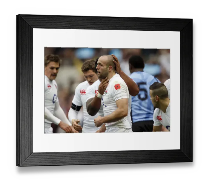 Framed Print : Manusamoa Tuilagi & Charlie Sharples Framed Print : Manusamoa Tuilagi & Charlie Sharples