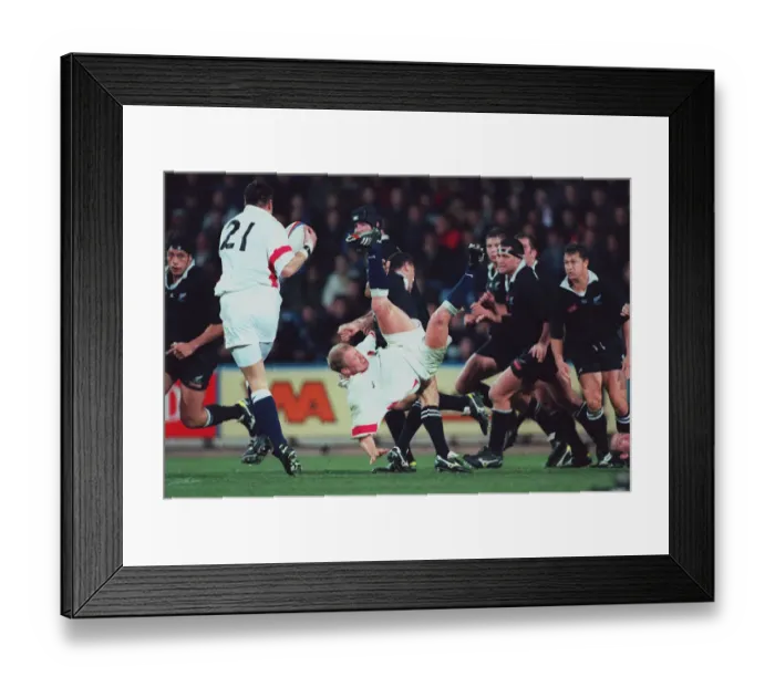 Framed Print : Martin Corry & Neil Back Framed Print : Martin Corry & Neil Back